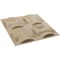 Ekena Millwork 19 5/8in. W x 19 5/8in. H York EnduraWall Decorative 3D Wall Panel Covers 2.67 Sq. Ft. WP20X20YOGBE - alternate 5